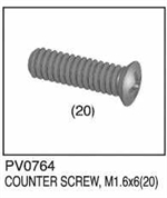 THUNDER TIGER PV0764... COUNTER SCREW M1.6x6