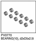 THUNDER TIGER PV0770... BEARING d2xD5x2.5t