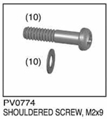 THUNDER TIGER PV0774... BT P./S SCREW(20) M2x9