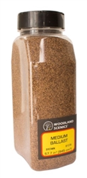 WOODLAND SCENICS ... FINE BALLAST SHAKER, BROWN/50 CU. IN.