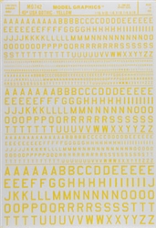 WOODLAND SCENICS MG742... D/T USA GOTHIC YELLOW1/16,5/16