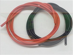 WERPA ... WIRE SILICONE 14awg RED/BLACK 3' each
