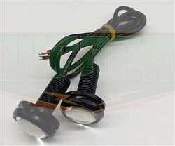 WERPA ... LEDS WHITE W/MOUNT FOR RC CAR 2pc