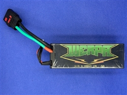 WERPA QS8... LIPO 6000mah 14.8 4S QS8 10awg WIRE 130C