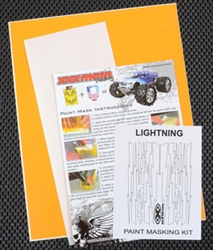 XXX MAIN ... LIGHTNING BOLTS PAINT MASK