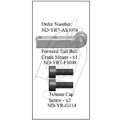 CURTIS YOUNGBLOOD YR7AS1074... FRWRD TAIL BELLCRANK MNT SET R