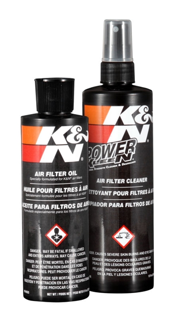 K&N FILTER CARE SERVICE KIT - SQUEEZE RED