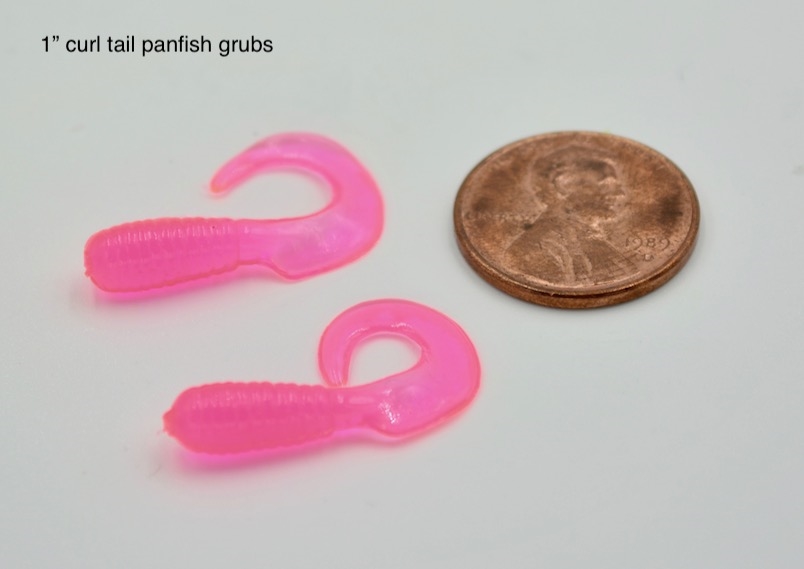 soft plastic swirly tail grub