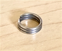 3X Heavy Duty Stainless Steel round split rings