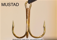 Mustad Ringed Treble Hooks