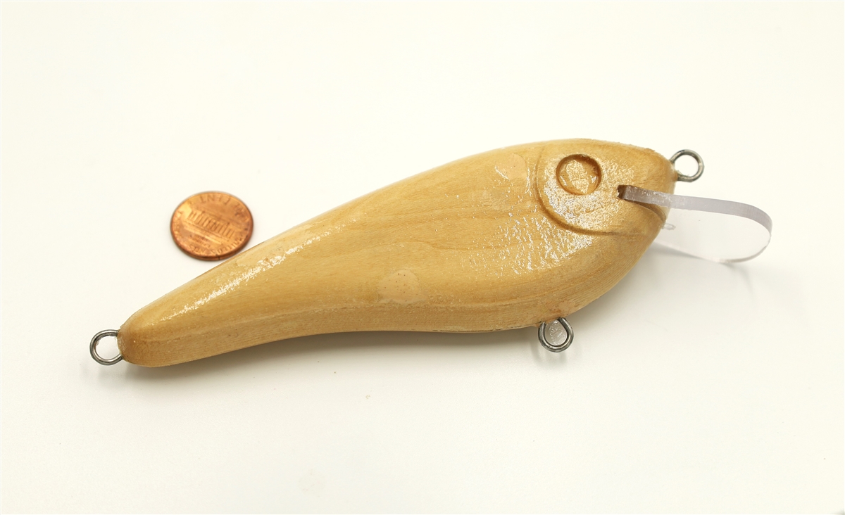 5.0 Flat Sided JerkBait / CrankBait | Through Wired | Ready to Paint