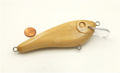 5.0" Assembled Flat Sided Wood JerkBait / CrankBait