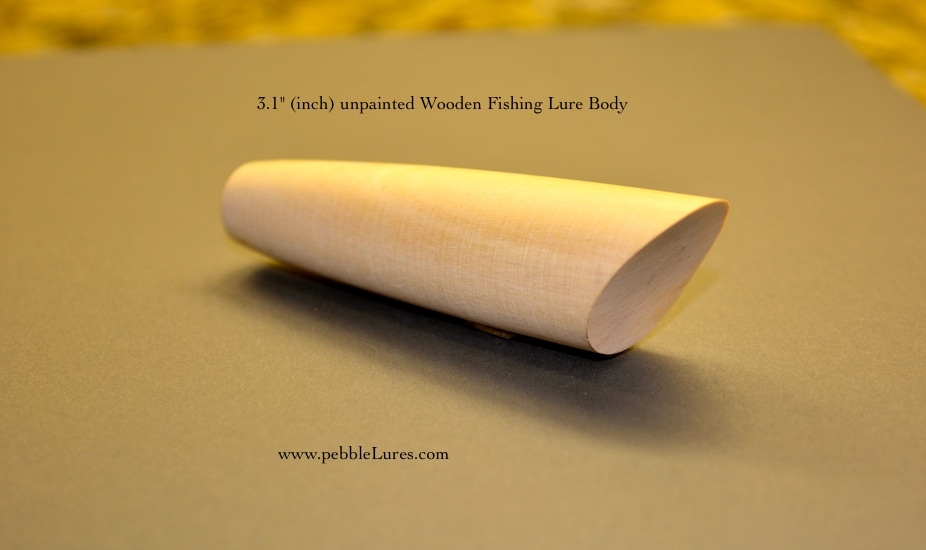 3.1 Popper Wood Lure Body