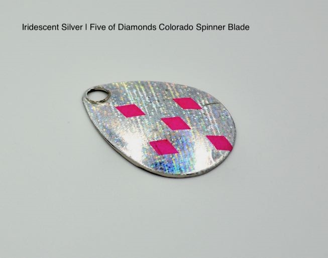 Foilized Iridescent  Five of Diamond Colorado Blades