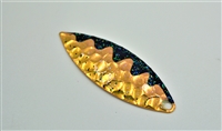 Painted Hammered Willow Leaf Spinner Blades