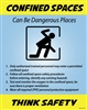 Confined Spaces Safety Poster