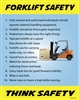 Forklift Safety Poster