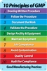 Good Manufacturing Practices (GMP) 10 Principles Sign