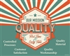 Our Mission Quality Poster