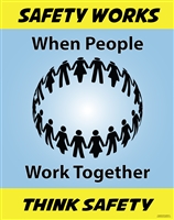 Work Together, Safety Poster