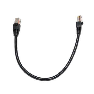 1 Ft. Cat6 Black Ethernet Patch Cable