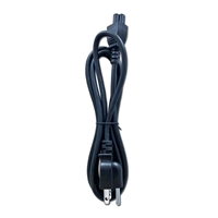 6ft 18 AWG, 10A, Black Power Cord, Mickey Mouse Cord