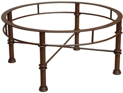 Forged Iron Round Table Base