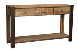 Bronx 3 Drawer Console Table
