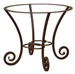 Forged Iron Round Table Base