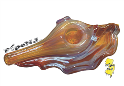 Amber Seashell Spoon & Pendant