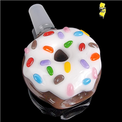 KGB Glass Chocolate Glazed Frosted  Donut Slide