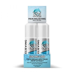 KOI 500mg Broad Spectrum Pain Relieving Hemp Gel Roll-On