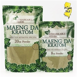 Remarkable Herbs Maeng Da Powder - Green Vein