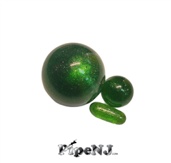 Steve White x Something Witty Glass Green Stardust Terp Slurper Set