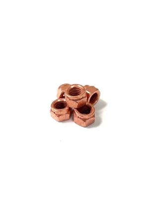 8-1.25 Copper Exhaust nut