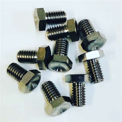 Titanium inspection cover bolt