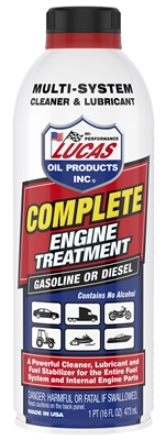 Lucas Complete Engine Treatment. 16 oz 10016