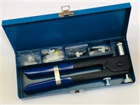 Nut Sert tool kit. Comes with squeeze tool and 6-32, 8-32, 10-24, 10-32, 1/4-20 & 5/16-18.
