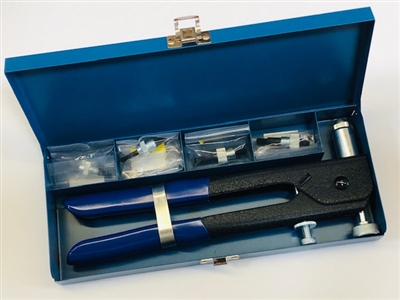 Nut Sert tool kit. Comes with squeeze tool and 6-32, 8-32, 10-24, 10-32, 1/4-20 & 5/16-18.