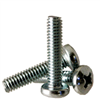 Phillips Pan Head Screws zinc