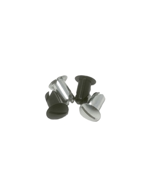 Dzus Aluminum Dome Head. Raw or black anodize.