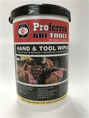 Hand & Tool wipes