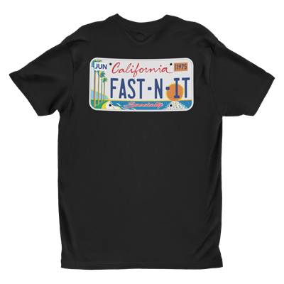 Specialty Fasteners Black License plate T-shirt