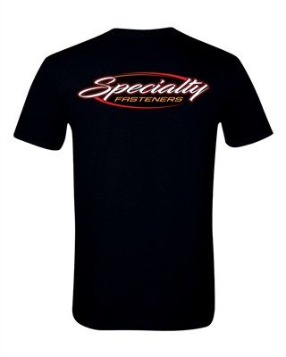 Specialty Fasteners logo tshirt