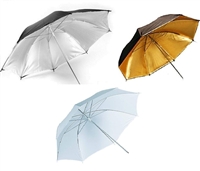 Brand new photography 33" translucent reflective umbrellas kit for photo studio