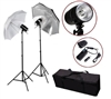 NEW 2 HEAD COMPLETE STROBE STUDIO FLASH MONOLIGHT KIT SOFTBOX SET