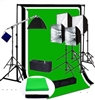 Photo Softbox 4000 W Video Continuous Lighting Kit  muslin backdrops kit