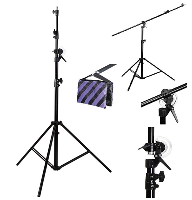 Pro Convertible Heavy duty Boom / Stand with Sandbag 13.5 ft Photo studio Stand