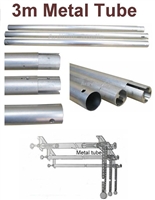 Pro 10 ft Aluminum Tube Cross bar for Roller Ceiling Wall-Mounted Background Support system