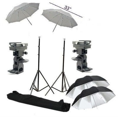 Brand New Stobist Photo Studio Umbrella Flash Mount Kit 4 Nikon Canon Speedlite